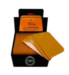 SPATULE FLEXIBLE EN PLASTIQUE 10 x 7.5cm (boite 50 pcs) T EURO 23008